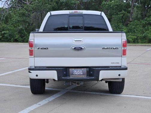 White Platinum Metallic Tri-Coat 2014 Ford F-150 Platinum