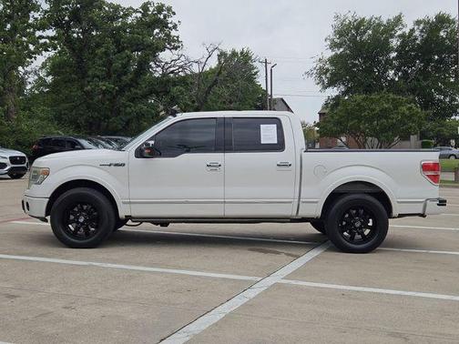 White Platinum Metallic Tri-Coat 2014 Ford F-150 Platinum