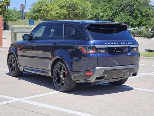 Blue 2019 Land Rover Range Rover Sport HSE
