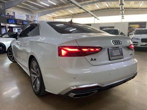 Glacier White Metallic 2023 Audi A5 Premium 45 TFSI S line quattro S tronic