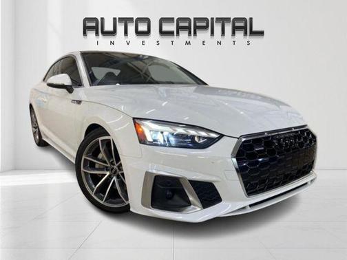 Glacier White Metallic 2023 Audi A5 Premium 45 TFSI S line quattro S tronic