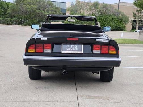 Black 1989 Alfa Romeo Spider Veloce