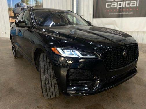 Black 2021 Jaguar F-PACE S P340 AWD Automatic
