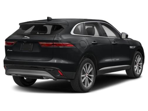 Santorini Black 2021 Jaguar F-PACE SVR P550 AWD Automatic