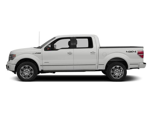 White Platinum Metallic Tri-Coat 2014 Ford F-150 Platinum