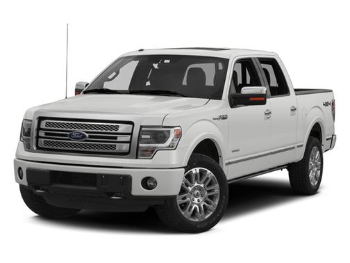 White Platinum Metallic Tri-Coat 2014 Ford F-150 Platinum