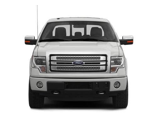 White Platinum Metallic Tri-Coat 2014 Ford F-150 Platinum