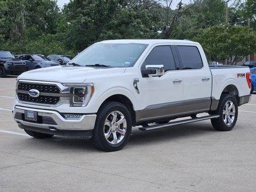 Star White Metallic Tri-Coat 2021 Ford F-150 King Ranch