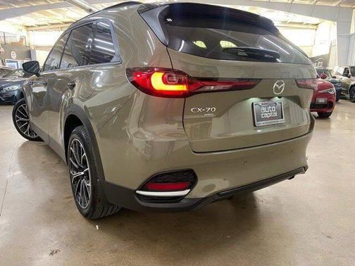 Zircon Sand Metallic 2025 Mazda CX-70 PHEV Premium Package