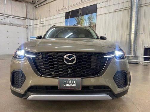 Zircon Sand Metallic 2025 Mazda CX-70 PHEV Premium Package