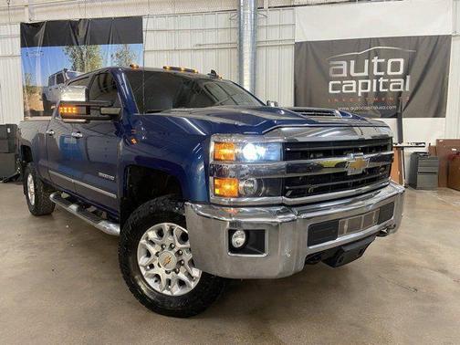 Deep Ocean Blue Metallic 2019 Chevrolet Silverado 3500 LTZ