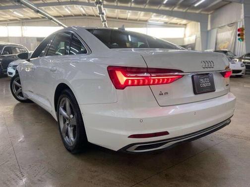 White 2024 Audi A6 45 Premium Plus