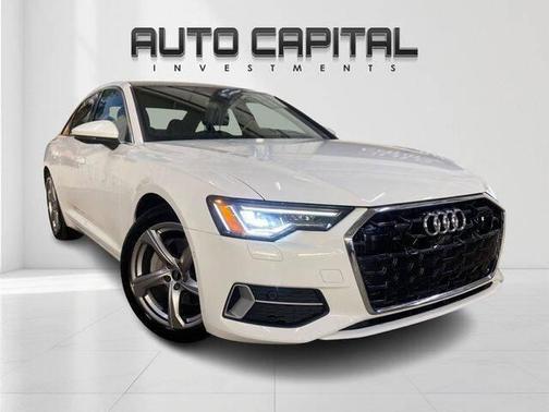 White 2024 Audi A6 45 Premium Plus
