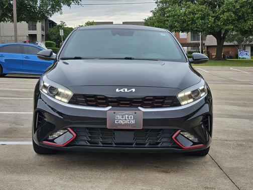 Aurora Black 2022 Kia Forte GT-Line