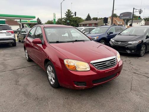 Spicy Red 2008 Kia Spectra EX