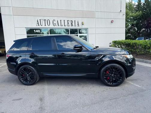 Black 2014 Land Rover Range Rover Sport Supercharged