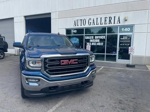 Stone Blue Metallic 2016 GMC Sierra 1500 SLE