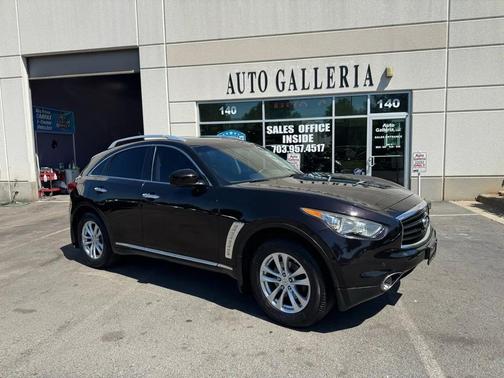 Black 2012 INFINITI FX35 Base