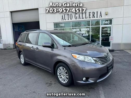Predawn Gray Mica 2011 Toyota Sienna XLE Limited