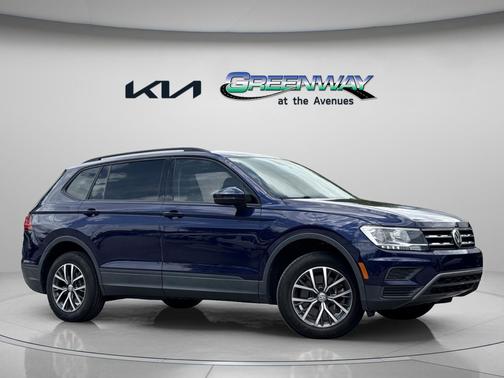 Atlantic Blue Metallic 2021 Volkswagen Tiguan 2.0T S