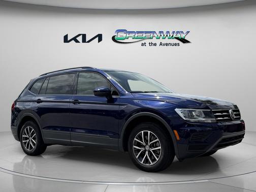 Atlantic Blue Metallic 2021 Volkswagen Tiguan 2.0T S