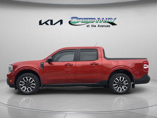 Hot Pepper Red Metallic Tinted Clearcoat 2024 Ford Maverick Lariat