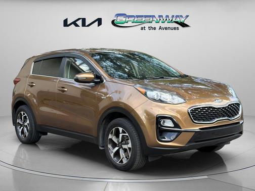 Burnished Copper 2021 Kia Sportage LX