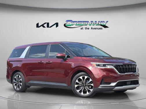 Flare Red 2024 Kia Carnival EX