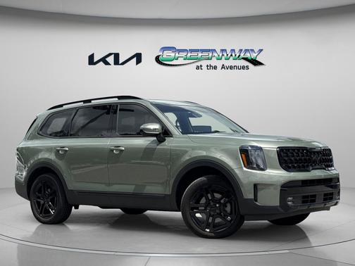 Jungle Green 2025 Kia Telluride SX Prestige X-Line