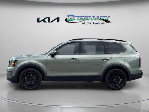 Jungle Green 2025 Kia Telluride SX Prestige X-Line