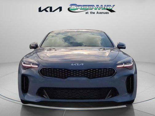 Ceramic Silver 2023 Kia Stinger GT2