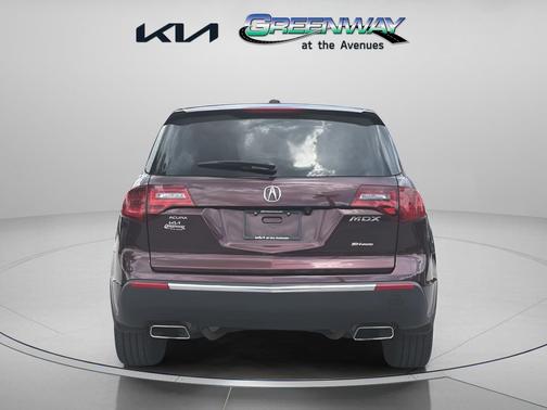 Dark Cherry Pearl 2013 Acura MDX 3.7L Technology