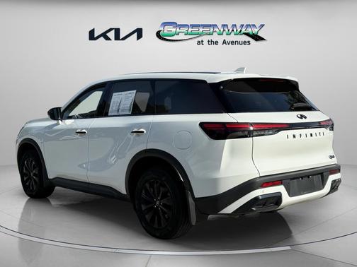 Glacier White 2025 INFINITI QX60 Pure