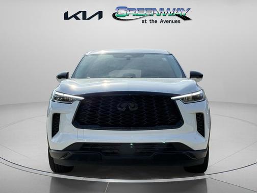 Glacier White 2025 INFINITI QX60 Pure