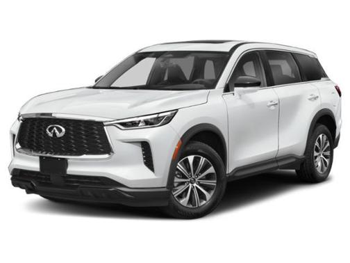Glacier White 2025 INFINITI QX60 Pure