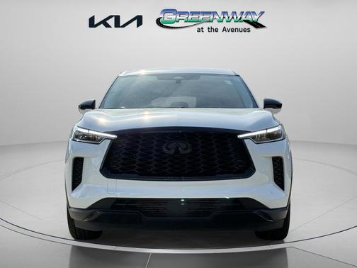 Glacier White 2025 INFINITI QX60 Pure