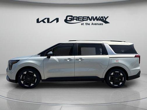 Ivory Silver 2026 Kia Carnival EX