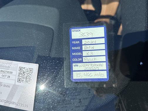 2024 BMW X3 sDrive30i