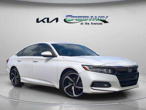 Platinum White Pearl 2018 Honda Accord Sport