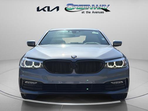 Bluestone Metallic 2018 BMW 530 530i