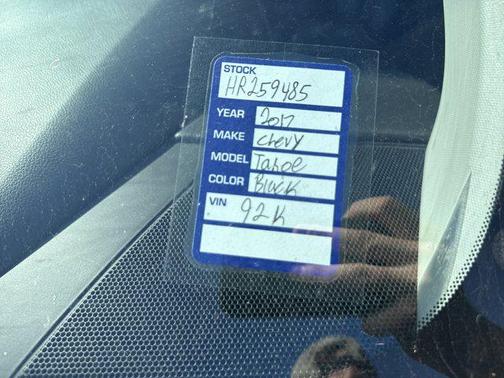 2017 Chevrolet Tahoe LT