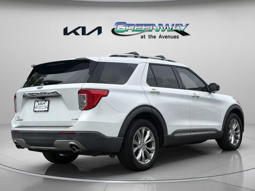 Oxford White 2020 Ford Explorer Limited