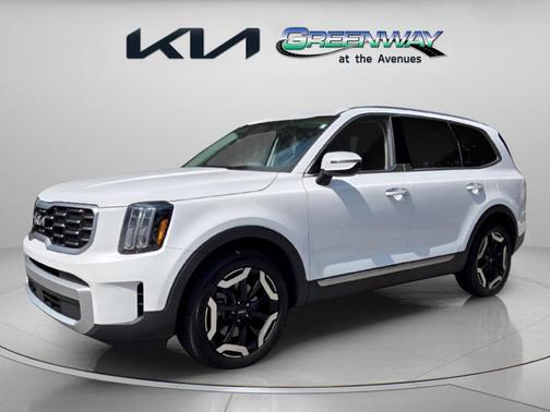 Glacial White Pearl 2024 Kia Telluride S