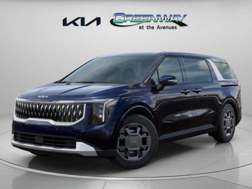 Deep Chroma Blue 2025 Kia Carnival Hybrid EX