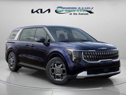 Deep Chroma Blue 2025 Kia Carnival Hybrid EX