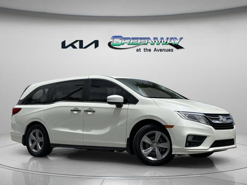 Diamond White Pearl 2018 Honda Odyssey EX-L