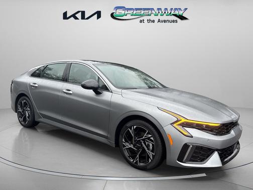 Steel Matte Gray 2025 Kia K5 GT-Line