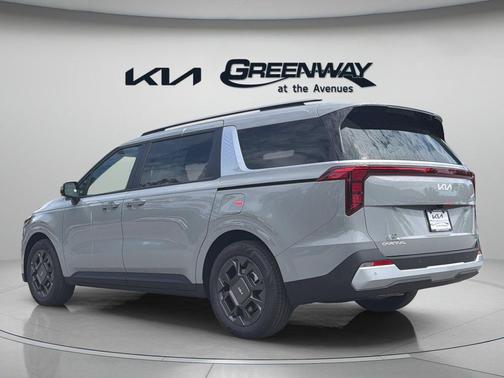 Ceramic Silver 2026 Kia Carnival Hybrid EX