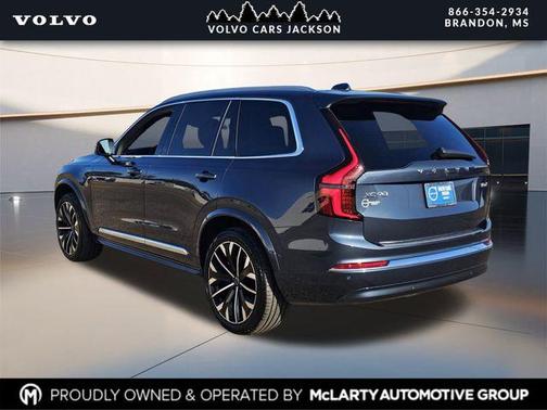 Denim Blue Metallic 2026 Volvo XC90 Plus, B6 AWD Gas (mild hybrid), Gasoline, Bright, 7 Seats