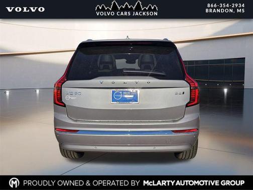 Aurora Silver 2026 Volvo XC90 Plus, B6 AWD Gas (mild hybrid), Gasoline, Bright, 7 Seats